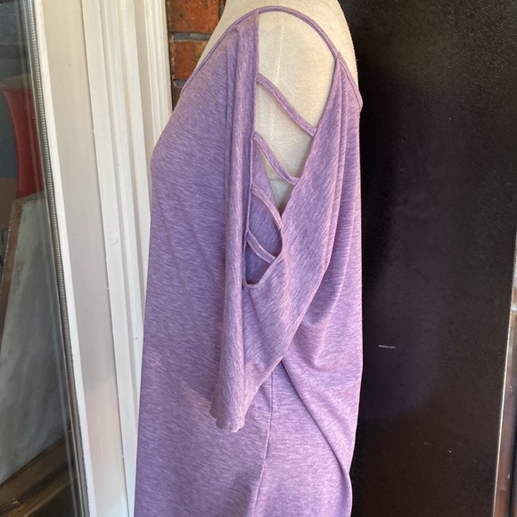 HARLEY DAVIDSON XL OFF THE SHOULDER SEXY TUNIC STYLE TOP OPEN SLEEVE DETAILING - Picture 4 of 9